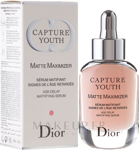 serum matifiant dior|Dior capture le serum.